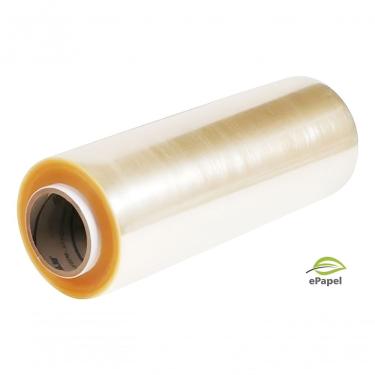Imagem de 01 Rolo Plástico Filme Pvc 38cm X 300m Bobina 38x300