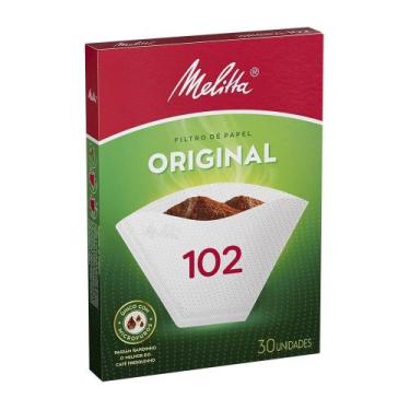 Imagem de Filtro Papel Melitta 102 - 6 Embalagens com 30 Unidades