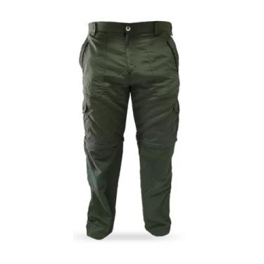 Imagem de Calca Bermuda Presa Viva - Poliamida - Verde Militar, M