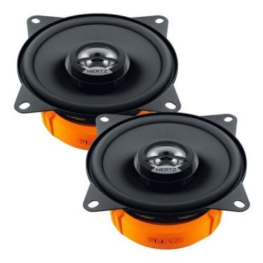 Imagem de Kit 2Alto Falante Som Carro Novo Universal Barato 80w Dcx130 - Hertz