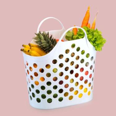 Imagem de Sacola Bolsa Flexível De Feira Mercado 20 Litros Agraplast