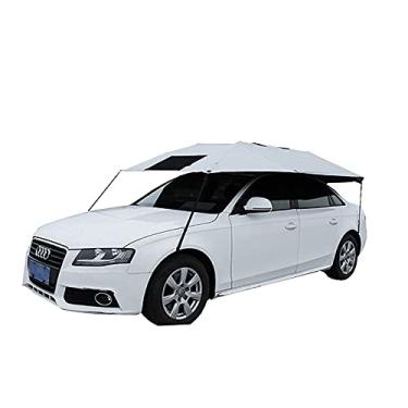 Imagem de Yajun Toldo de carro para proteção contra granizo de lona portátil para carro, capa de dossel de poliéster antiUV protetor de lona 3,22,2 m
