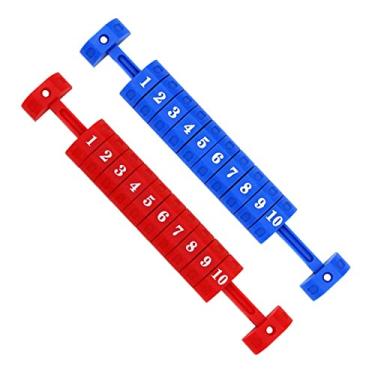 Imagem de Colaxi 2 X Contadores De Placar De Pebolim Unidades De Pontuação Para Acessórios De Máquina De Futebol Americano De Mesa Padrão