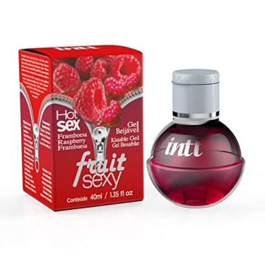 Imagem de Gel Beijável Framboesa 40 ml - Fruit Sexy - Intt Cosméticos, Rosa