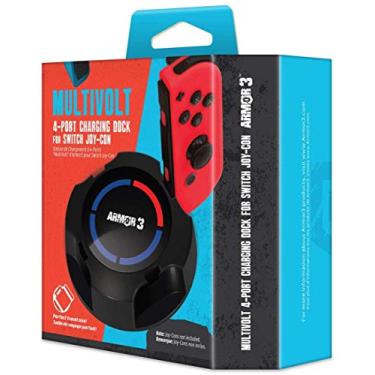 Imagem de Base de carregamento de 4 portas Armor3 "MultiVolt" para interruptor Joy-Con