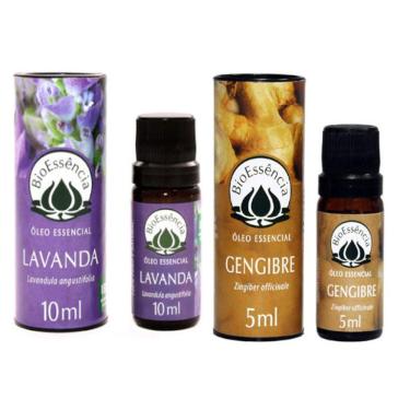 Imagem de KIT C/2 Óleo Essencial Lavanda E Gengibre - Bioessência
