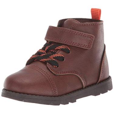 Imagem de Bota de cano curto Carter's Baby 's Andres, Marrom, 5 Toddler