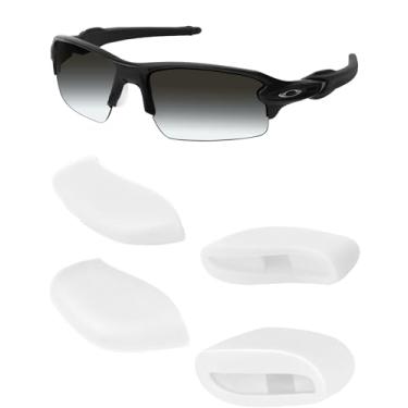 Imagem de Mryok Almofadas de nariz de substituição para óculos de sol Oakley Half Jacket/Flak 2.0/Half Jacket 2.0/Flack Jacket - Opt, Branco, One Size