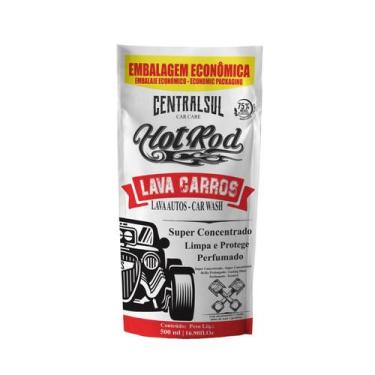 Imagem de Shampoo Lava Carros Hot Rod 500ml Neutro Super Concentrado - Central S