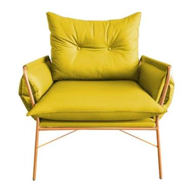 Imagem de Poltrona Cadeira - Sala de Jantar - Sala de Recepção - Corano - Estopa