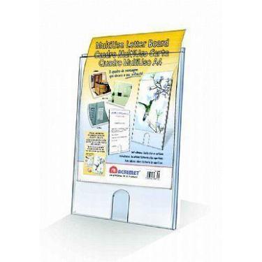 Imagem de Quadro multiuso a4 ( 232 x 6 x 316 ) cristal 865 - Acrimet