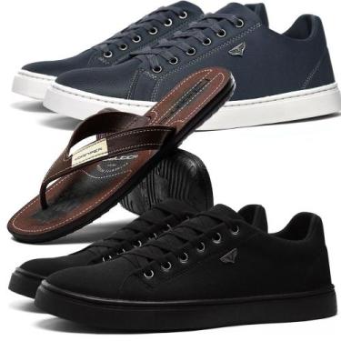 Imagem de Sapatenis Casual Masculino para Caminhada  Chinelo Anatômico - VRSTORE