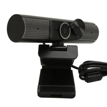 Imagem de Webcam Usb 2k Com Foco Automático, Alto-falante Hifi, Redução de Ruído, Microfone, Plug and Play, Câmera para Pc, Desktop, Laptop, Bate- por Vídeo