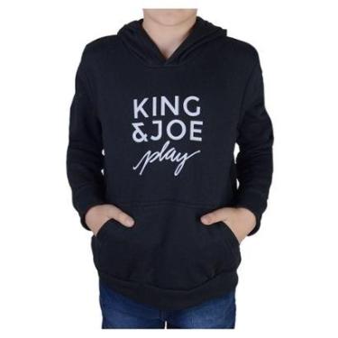 Imagem de Blusa Infantil King&Joe Slim Moletom Masculina-Masculino