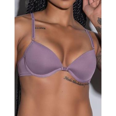 Imagem de Sutiã nadador em microfibra 159 - Amoo Lut, Roxo, P
