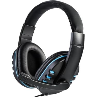 Imagem de Headset Gamer Com Fio Microfone Fone de Ouvido Anti Ruído Headphone Entrada P3 Compatível com XBOX ONE, PS4, PS5 e PC