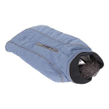 Imagem de Casaco Quente de Cachorro, Colete Quente de Cachorro Refletido Solto e Respirável para Interno para o Outono para Golden Retrievers para Chihuahuas (Xxxl)