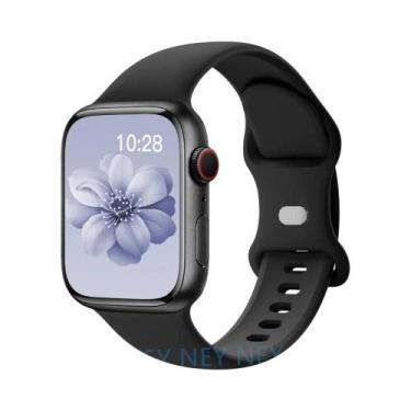 Imagem de Pulseira De Silicone De 45mm 44mm 40mm 41mm 49mm 38mm 42mm Para Apple 