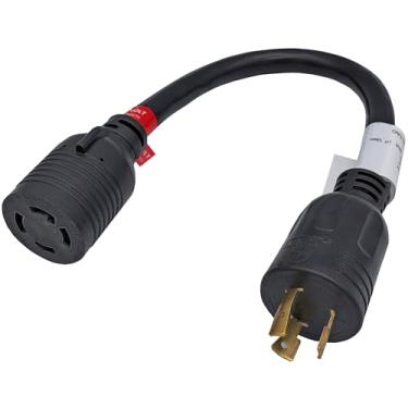 Imagem de FULLSKY Adaptador De Tomada Com Trava Nema L6-20P Para L14-30R 20A 250V Fc-L62L43