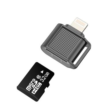 Imagem de Leitor de cartão Lightning para micro SD para Apple MFI certificado para iPhone14 13 12 Pro Max 7 8 Plus câmera digital TF armazenamento de memória transferência de fotos para iPad Flash Drive Stick