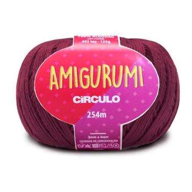 Imagem de Fio Amigurumi c/ 254m Círculo - Cor 3154 Vinho