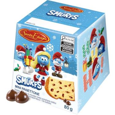 Imagem de Mini Panettone com Gotas de Choolate Smurfs