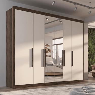 Imagem de Guarda Roupa Casal Valencia 6 Portas 6 Gav C/ Esp