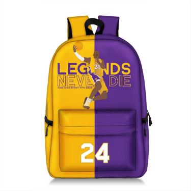 Imagem de Mochila escolar Kobe Bryant 24 Anime para crianças