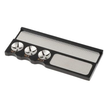 Imagem de menolana Polidor de ponta de taco de bilhar, acessório profissional para sinuca, leve, em aço inoxidável, 4 em 1.