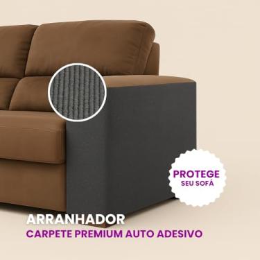 Imagem de Protetor de Sofá para Gatos Arranhador Auto Adesivo Durável