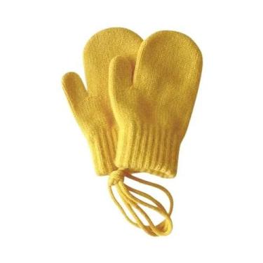 Imagem de Luvas De Lã Para Bebês, Cor Doce, Luvas De Malha Para Meninas, Meninos