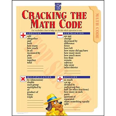 Imagem de Creative Teaching Press Gráfico de códigos de matemática Cracking The Math Code (5290)