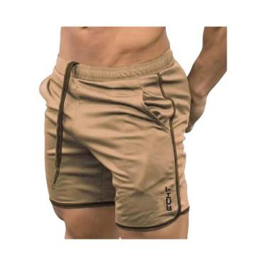 Imagem de Shorts De Corrida Masculinos De Secagem Rápida Em Malha Verão 2024 Esp