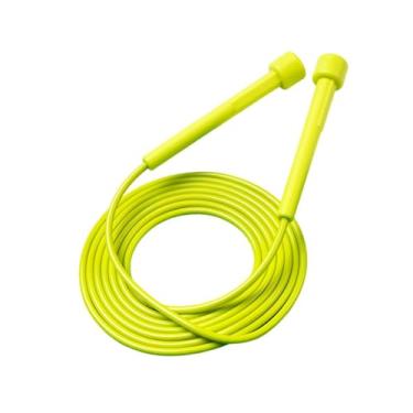 Imagem de Dynwave Corda de pular portátil, ajustável e silenciosa para treinamento de resistência, exercícios na academia e atividades ao ar livre, Amarelo