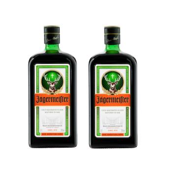 Imagem de Kit Licor Jagermeister 700ml 2 unidades
