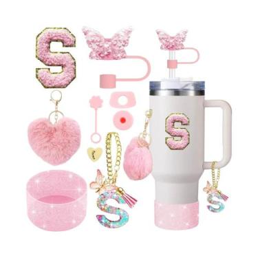 Imagem de Conjunto De Acessórios Para Copo Stanley 30oz 40oz 9 Peças: Tampa De S