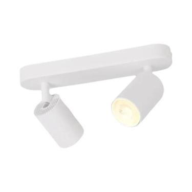 Imagem de Spotlight LED GU10 De 3 Cores Para Trilho 110-220V, Luminária De Teto 