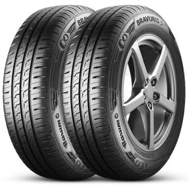 Imagem de Kit 2 Pneu Barum By Continental Aro 15 175/65R15 84T Bravuris 5HM - Co