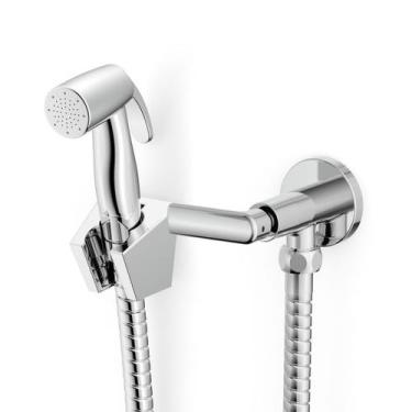 Imagem de Ducha Higienica sem Derivação com Flexível PVC Smart - N Celite Cinza/