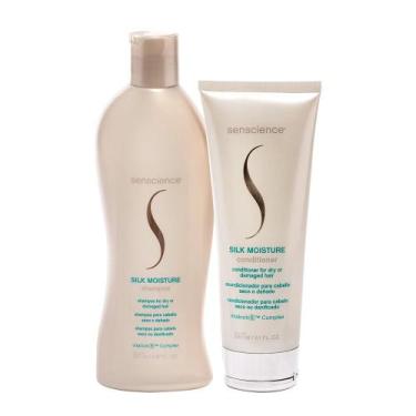 Imagem de Senscience Kit Silk Moisture Shampoo 280ml E Condicionador 240ml