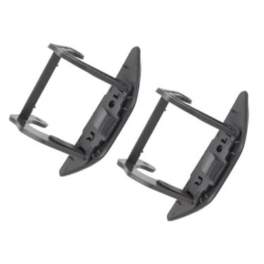 Imagem de Tampa das tampas do lavador do farol, ABS para-choque dianteiro Tampa do jato de água do lavador do farol 51117332684 Substituição para Série 5 F10 F18 2013-2016