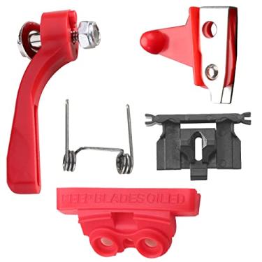 Imagem de WAHFOX Acessórios para Máquinas de Cortar Cabelo Alavanca de Ajuste Interruptor de Energia Tensão de Mola e Seguidor de Cam para ajuste Wahl Hair Clippers Magic Clip 8148/8504/8591/1919 Repair Part