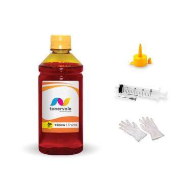 Imagem de Tinta Para HP 7000 920 - CD974AL Yellow 500ml Linha Platinum - Toner V