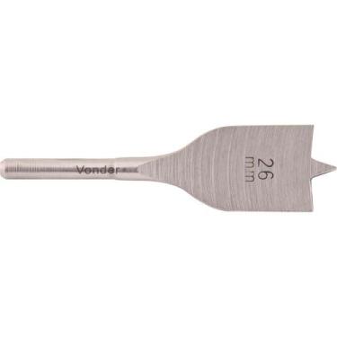 Imagem de Broca chata aço carbono 26,0x100mm para dobradiça - Vonder