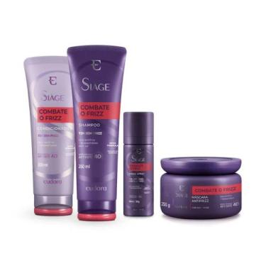Imagem de Combo Siàge Combate o Frizz (4 itens) - Eudora Siàge