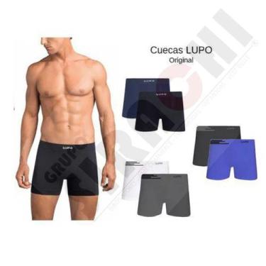 Imagem de Kit 8 cuecas boxer sem costura microfibra lupo comfort 436, Sortidas, 
