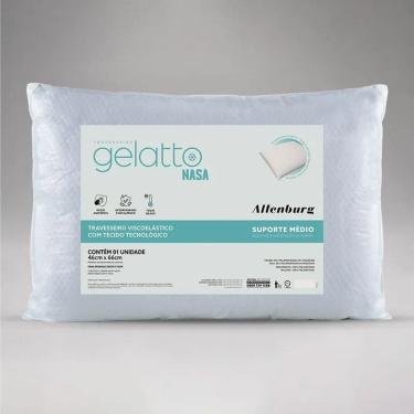 Imagem de Travesseiro Altenburg Viscoelástico Gelatto Nasa 46cm X 66cm