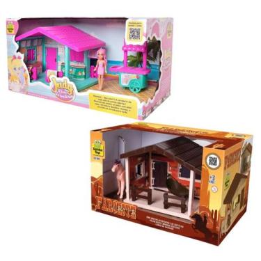 Imagem de Doceria Sorveteria Judy mais Casinha Faroeste brinquedo menino e menin