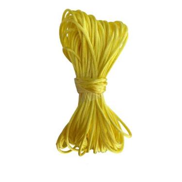 Imagem de Rolo Cordão De Cetim Seda Rabo De Rato 1mm 10 Metro Colorido - ArtePun