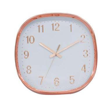Imagem de Relógio Parede Rosê 29.5x29.5cm